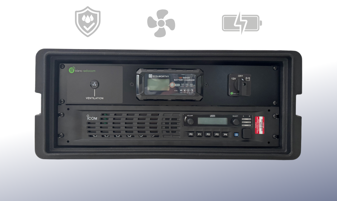 Relais VHF tactique Croix-Rouge Française